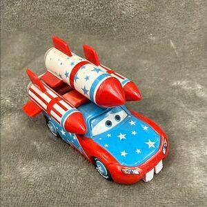 🏎️ Disney Pixar Cars Daredevil Lightning McQueen w/Teeth Toon Box Set Version